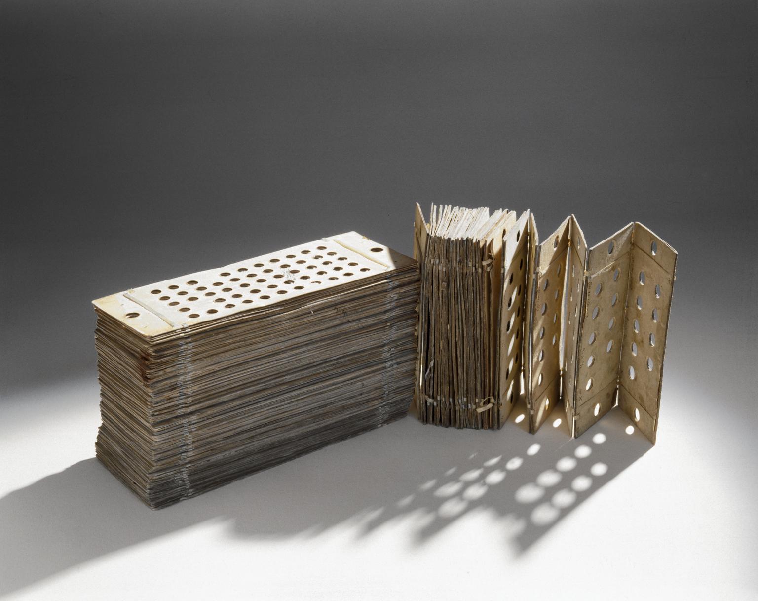 Punched cards for Babbage's Analytical Engine